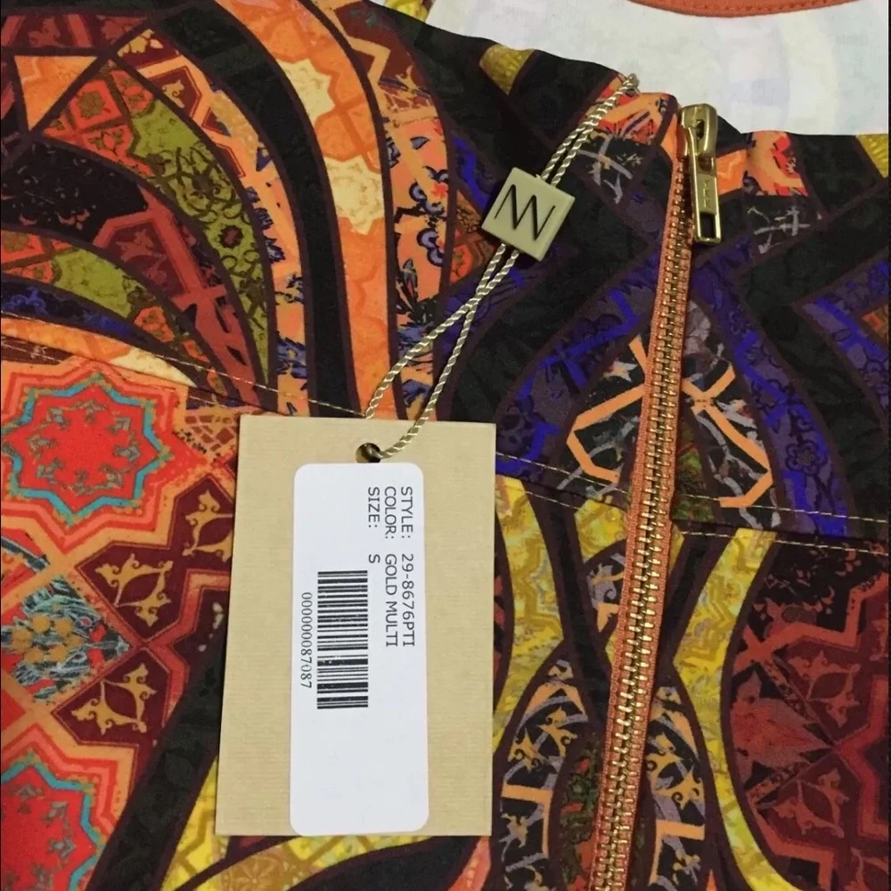 TORN BY RONNY KOBO Womens Gold-Multi Printed - Picture 5 of 5
